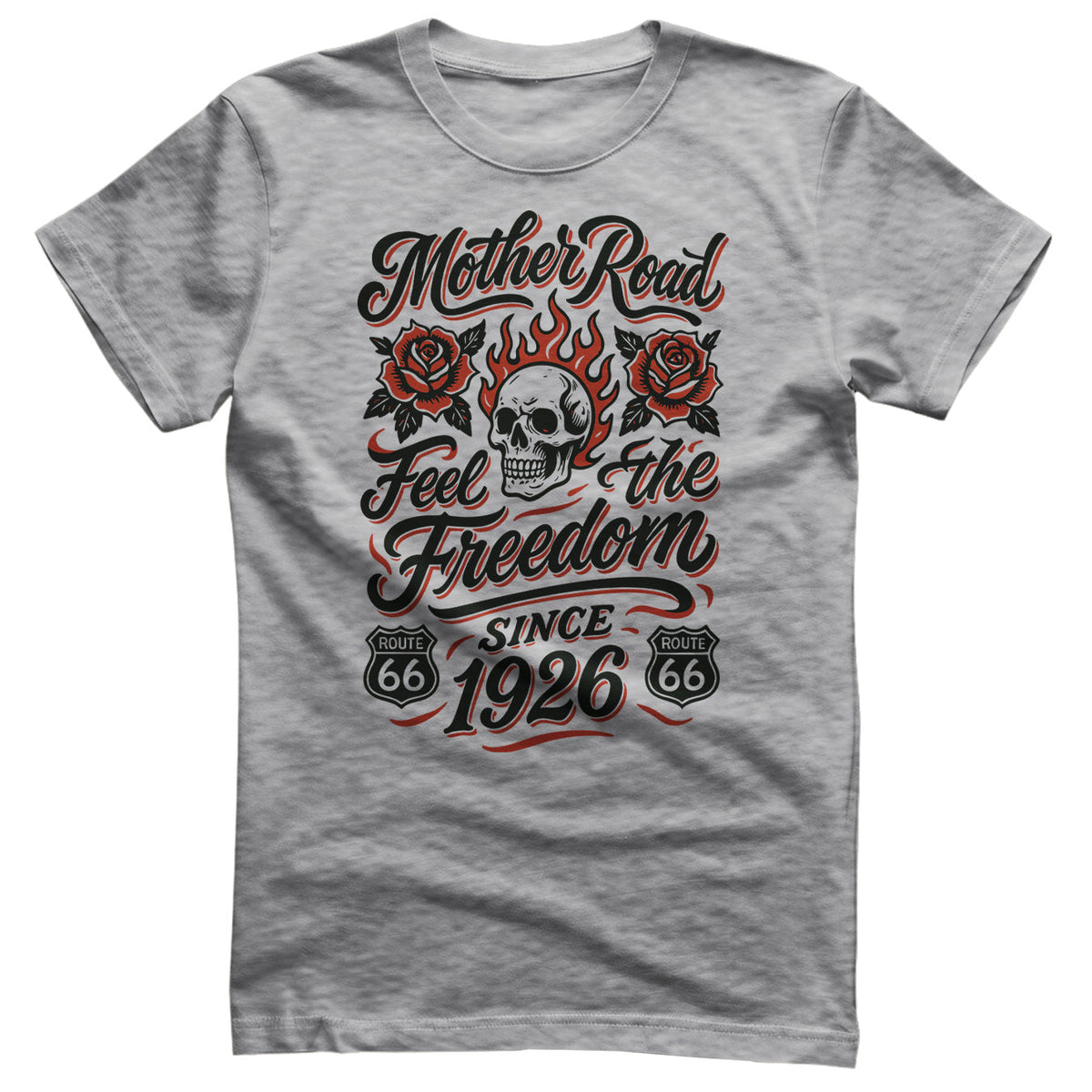 Route 66 Freedom Roses T-Shirt – T-shirt
