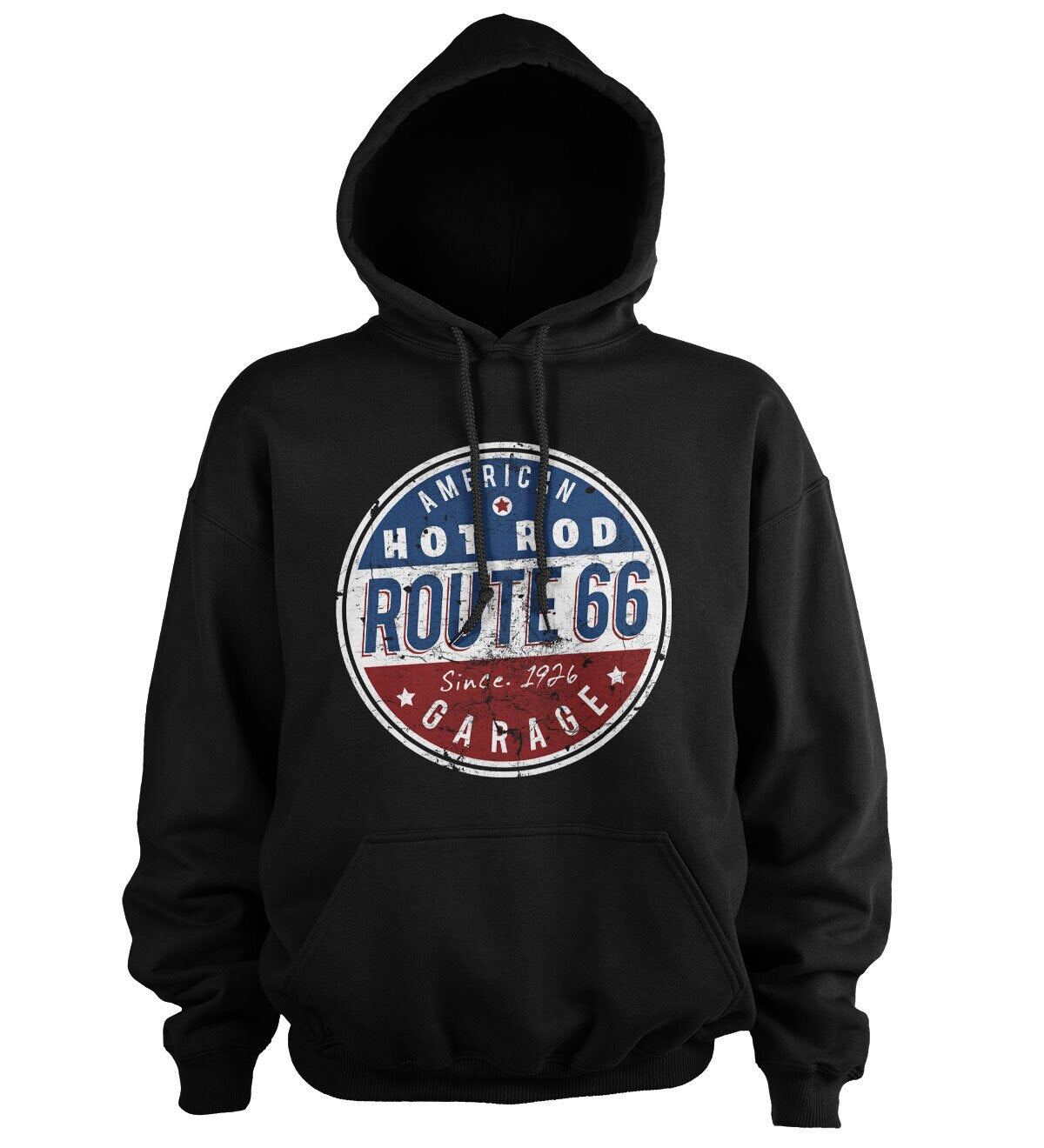 Route 66 - Hot Rod Garage Hoodie – Sweat à capuche