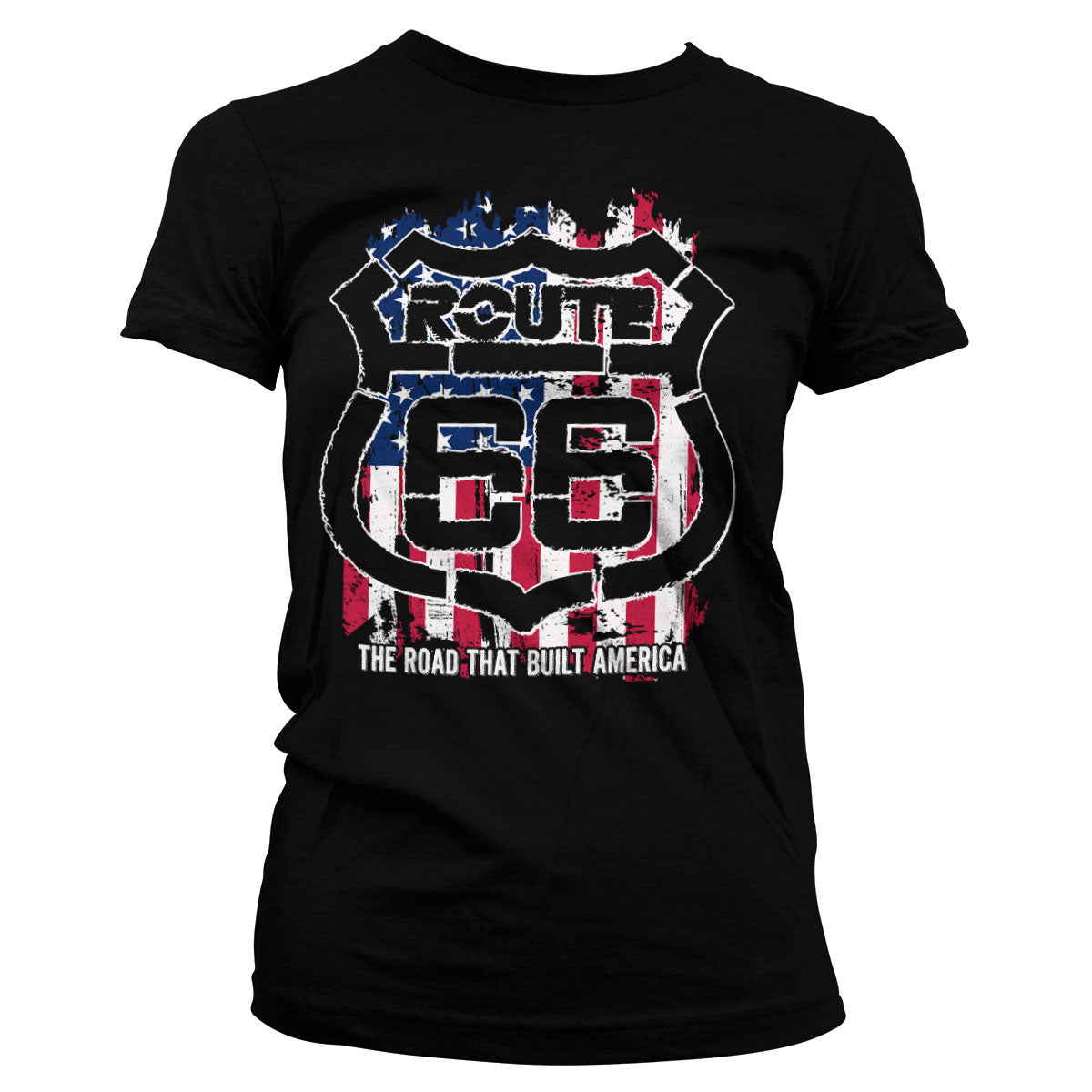 Route 66 America Girly Tee – T-shirt femme
