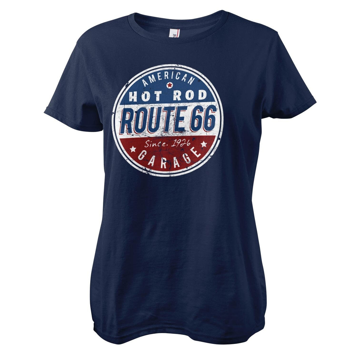 Route 66 - Hot Rod Garage Girly Tee – T-shirt femme