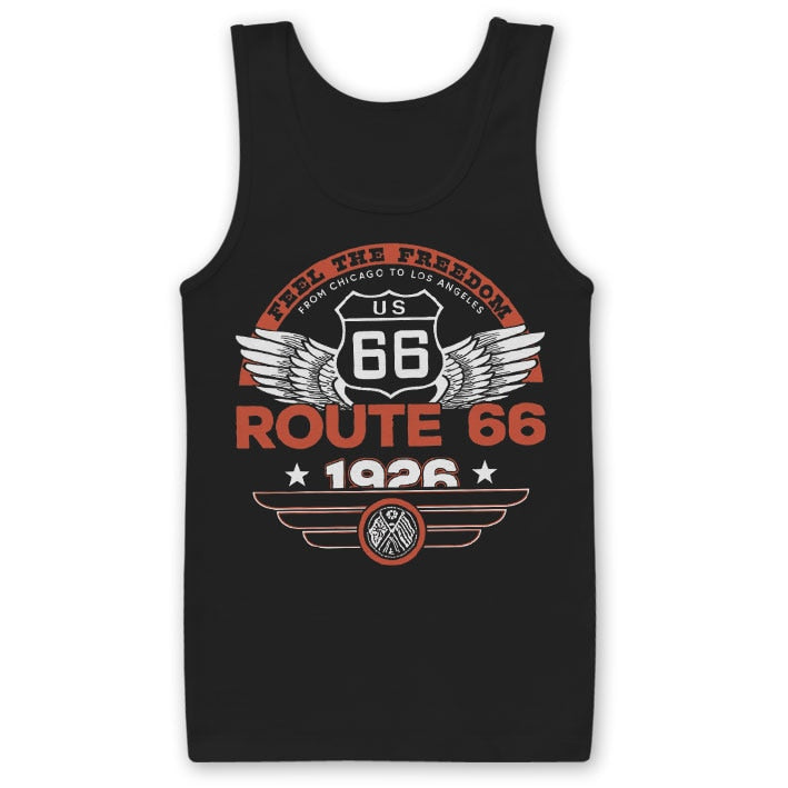 Route 66 - Feel The Freedom Tank Top – Débardeur
