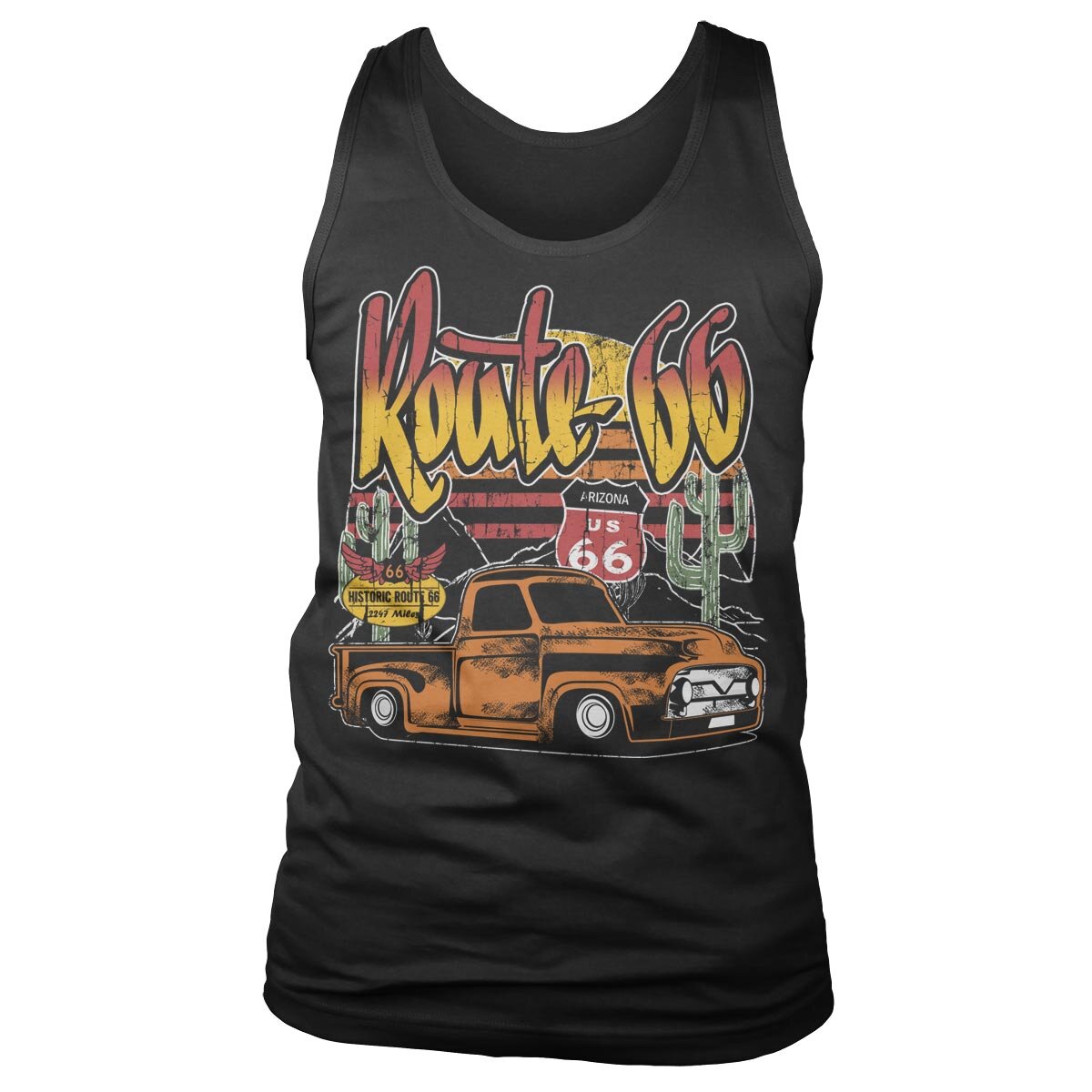 Route 66 - Arizona Pick-Up Tank Top – Débardeur