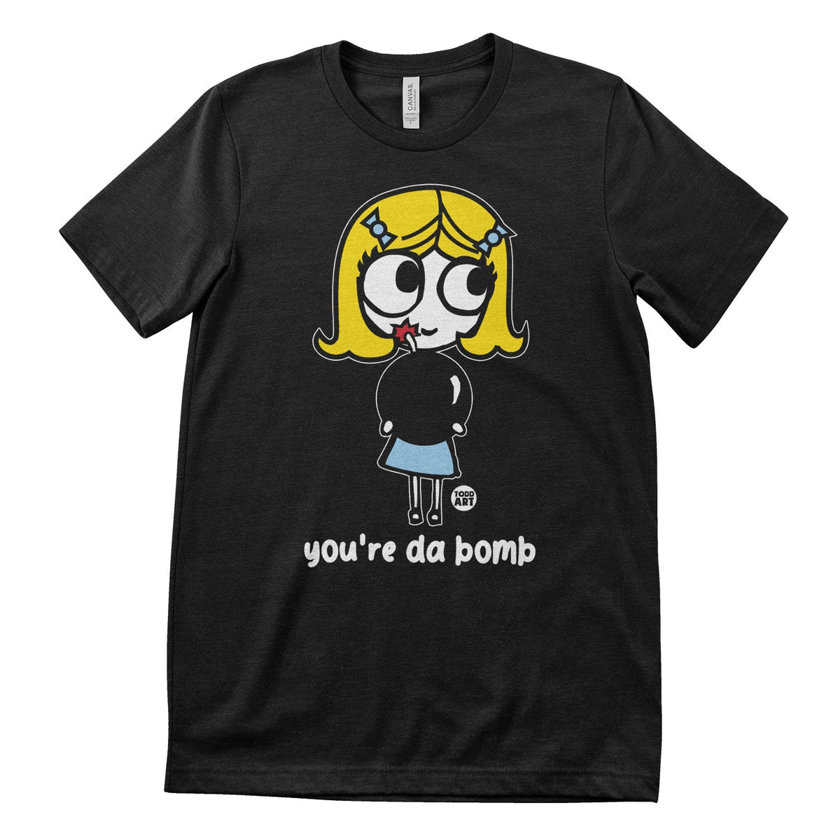 Ange-l - You're Da Bomb - ToddArt T-Shirt – T-shirt
