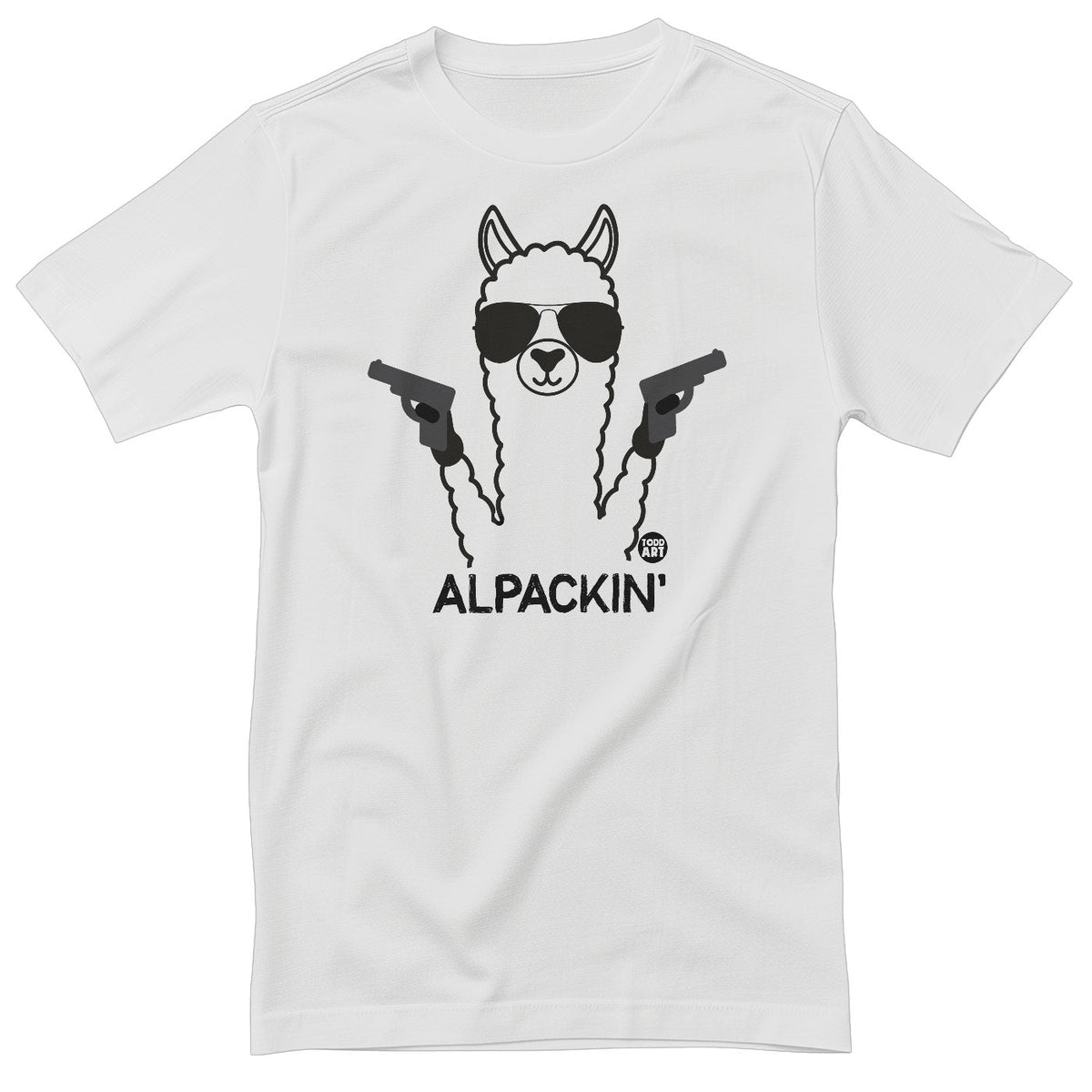 Alpackin' - ToddArt T-Shirt – T-shirt
