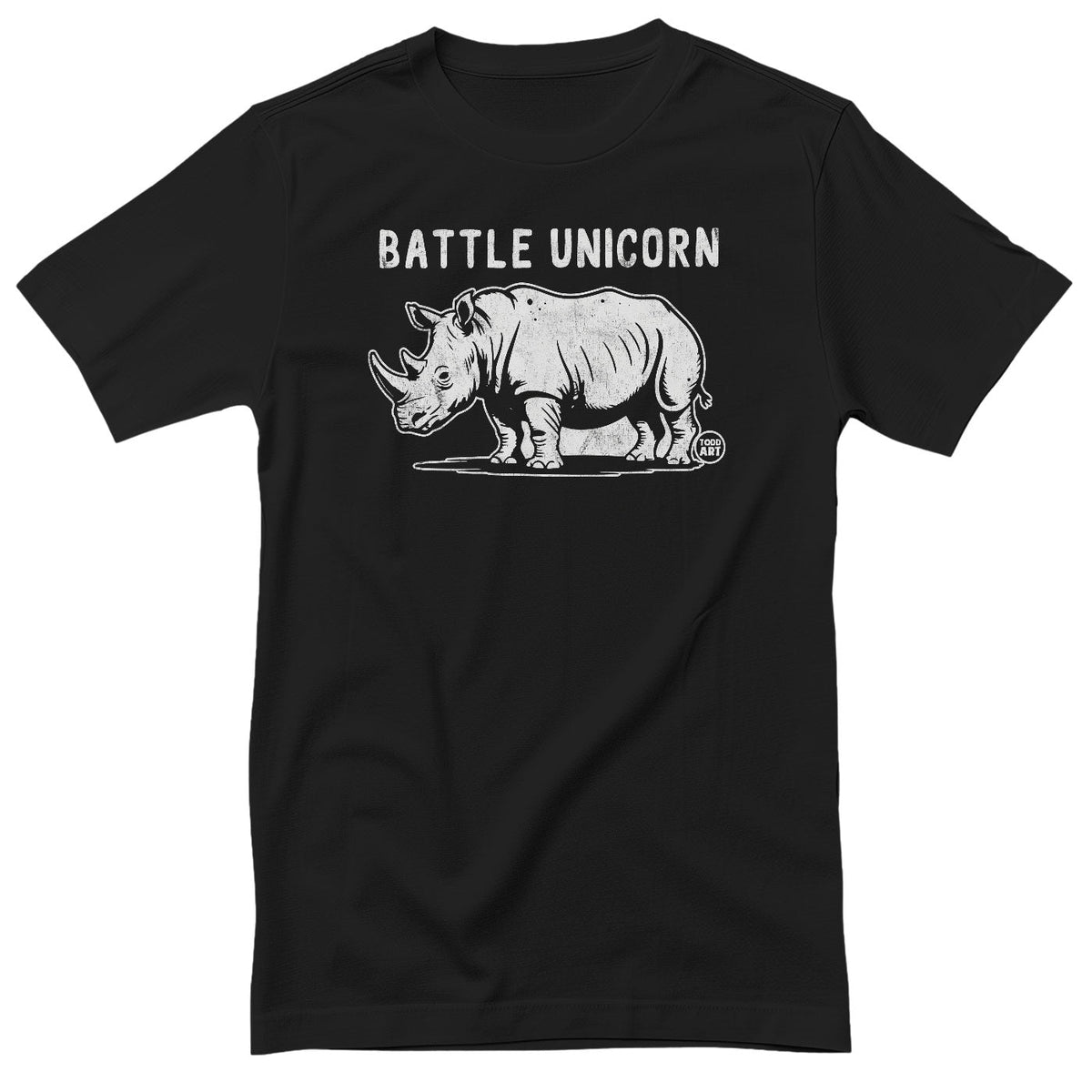Battle Unicorn - ToddArt T-Shirt – T-shirt