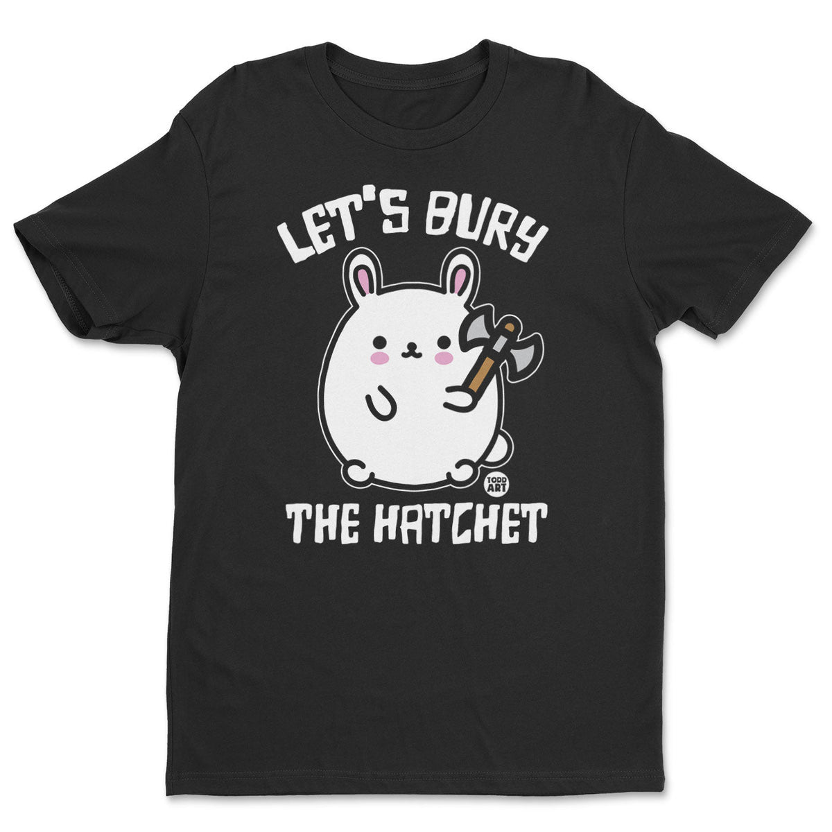 Bad Bunny - Let's Bure The Hatchet - ToddArt T-Shirt – T-shirt