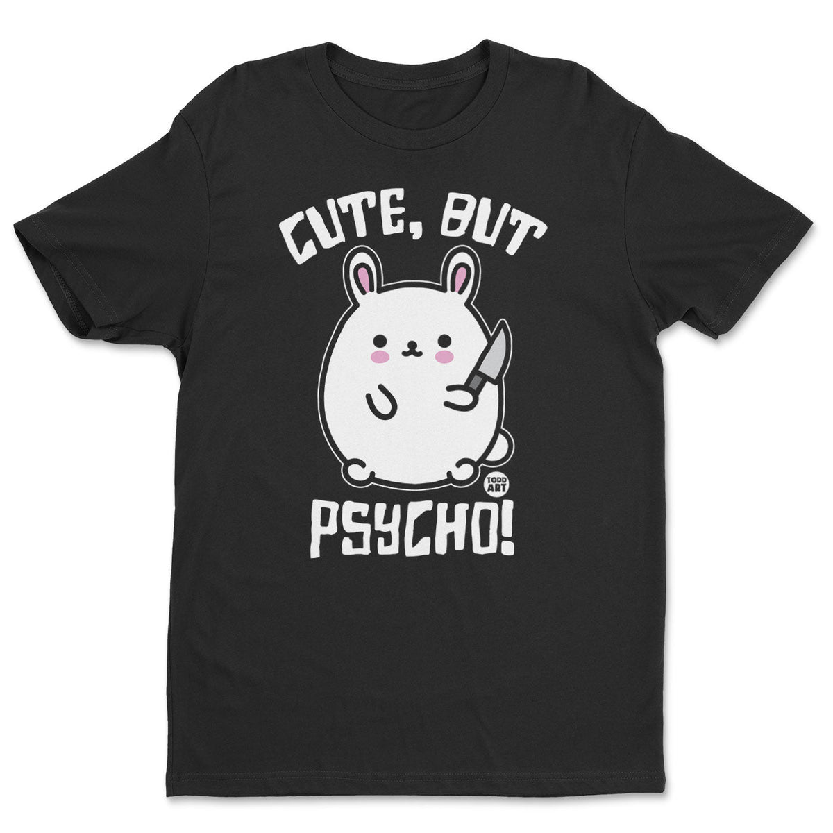 Bad Bunny - Cute But Psycho - ToddArt T-Shirt – T-shirt