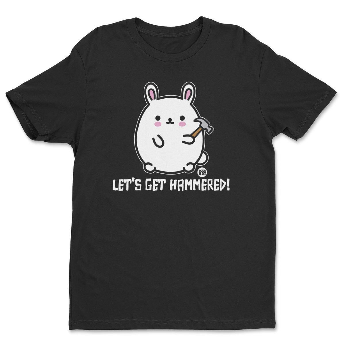 Bad Bunny - Let's Get Hammered! - ToddArt T-Shirt – T-shirt