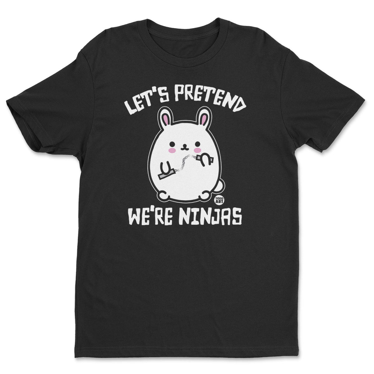 Bad Bunny - Let's Pretend We're Ninjas - ToddArt T-Shirt – T-shirt