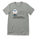 Boys Are Stupid - Throw Rocks At Them! - ToddArt T-Shirt – T-shirt