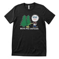 Boys Pee Outside - ToddArt T-Shirt – T-shirt