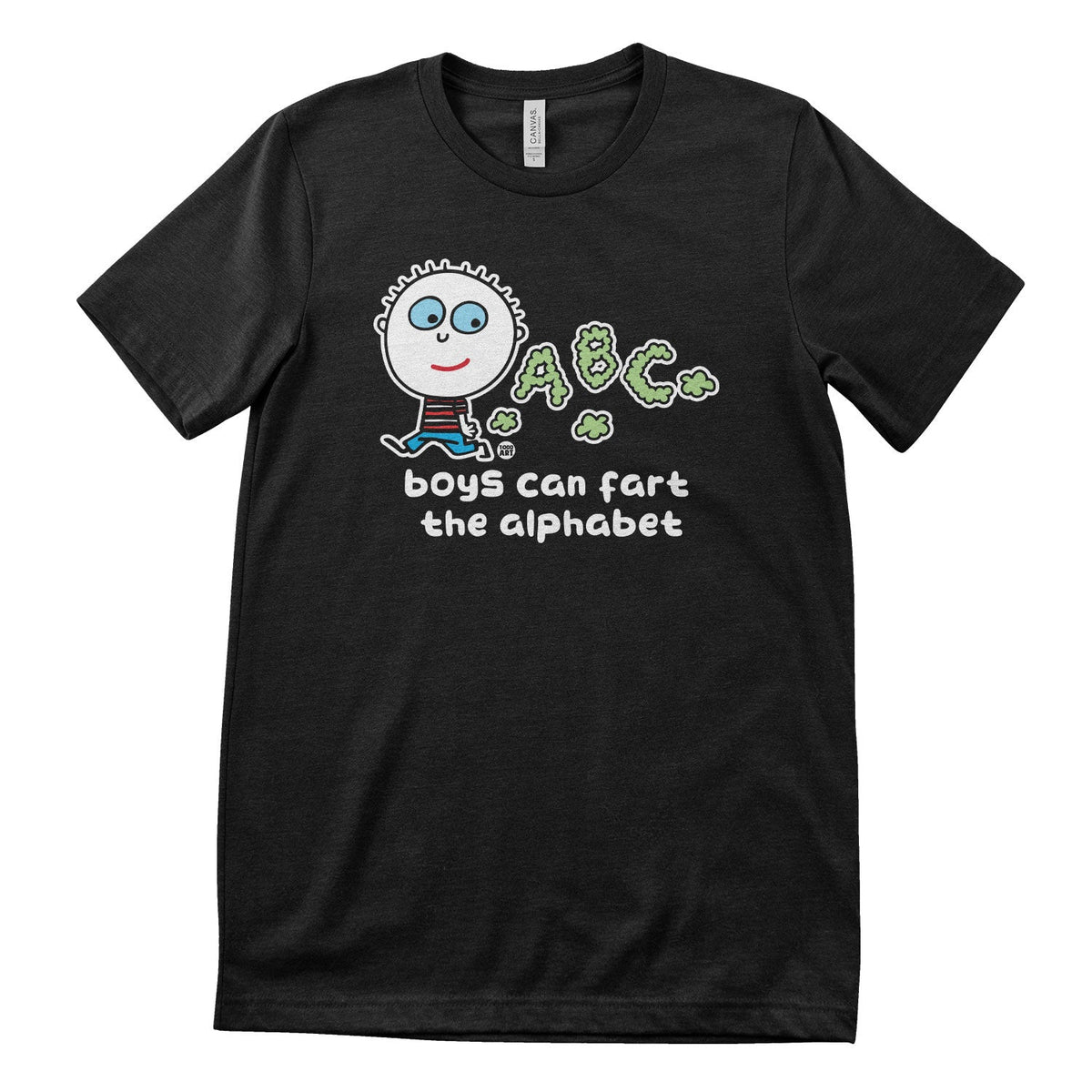 Boys Can Fart The Alphapet - ToddArt T-Shirt – T-shirt