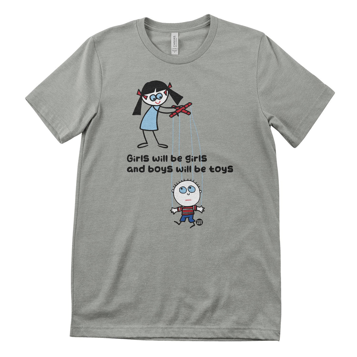 Boys Will Be Toys - ToddArt T-Shirt – T-shirt