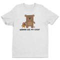 Wanna See My Cock - Don't Care Bear T-Shirt – T-shirt