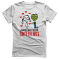 Zombies Make Better Boyfriends - ToddArt T-Shirt – T-shirt