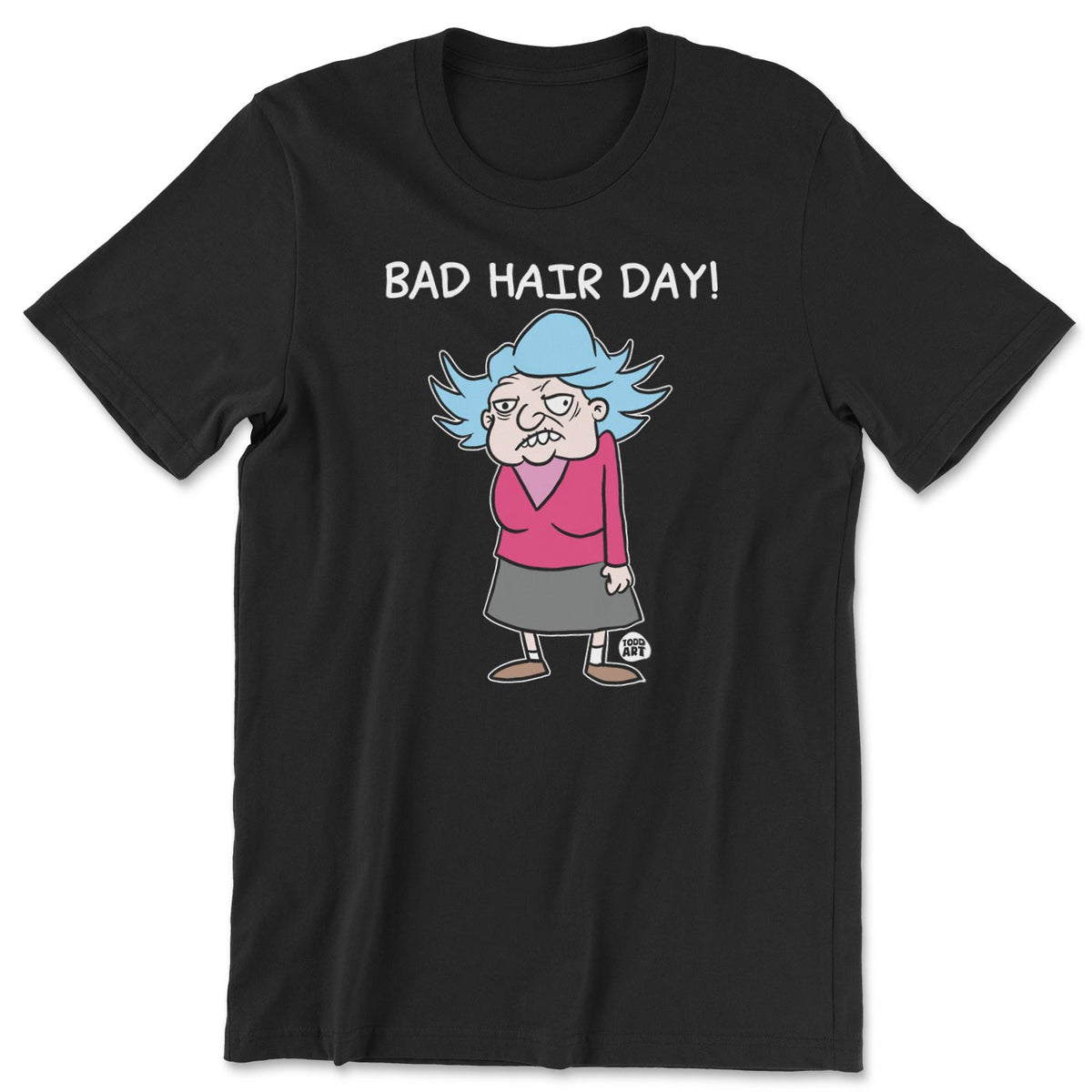 Bad Hair Day - ToddArt T-Shirt – T-shirt