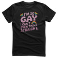 Can't Think Straight - ToddArt T-Shirt – T-shirt