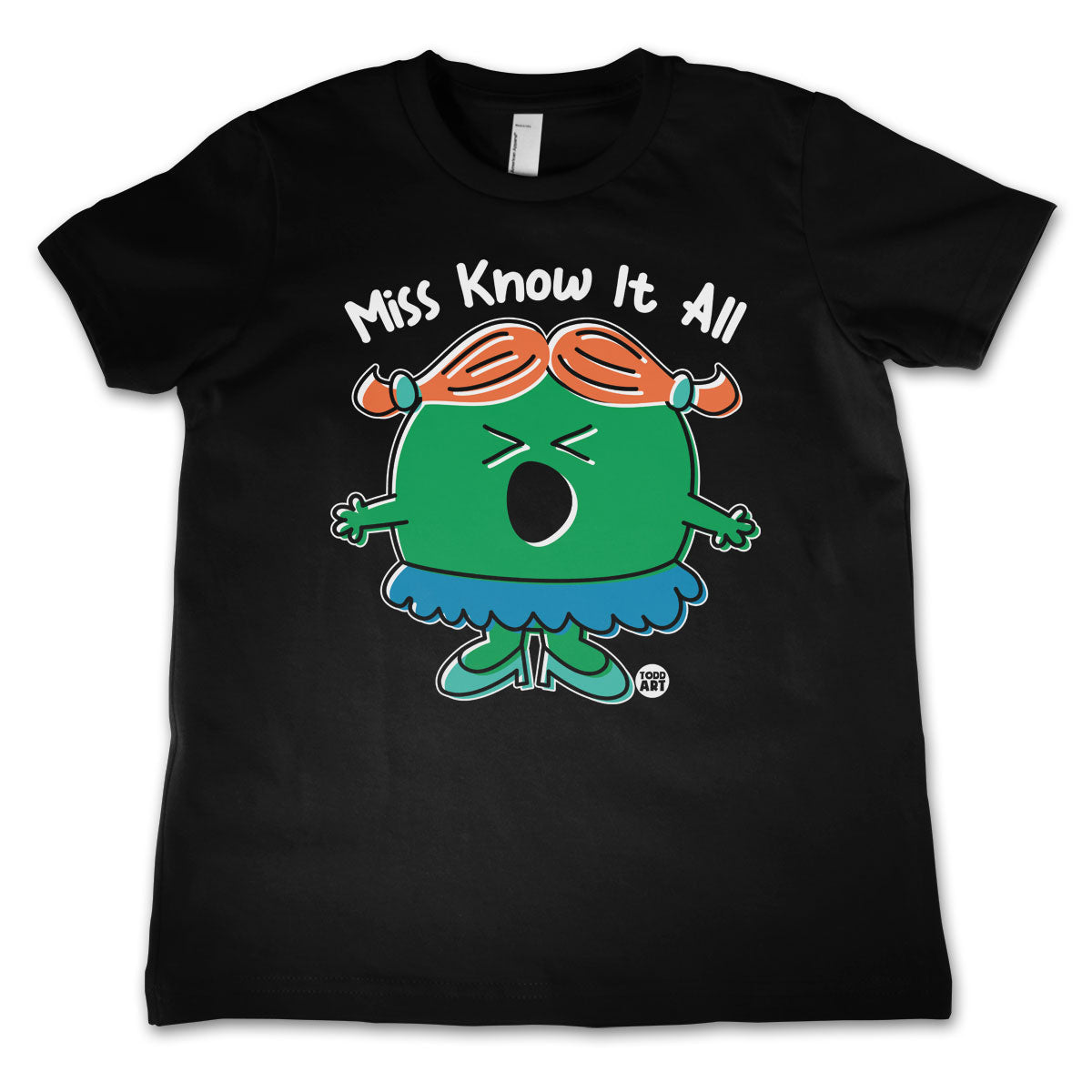 Miss Know It All - ToddArt Kids Tee – T-shirt enfant