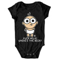 Bad Baby - F*ck Milk Where's The Beer? - ToddArt Baby Body – Body bébé