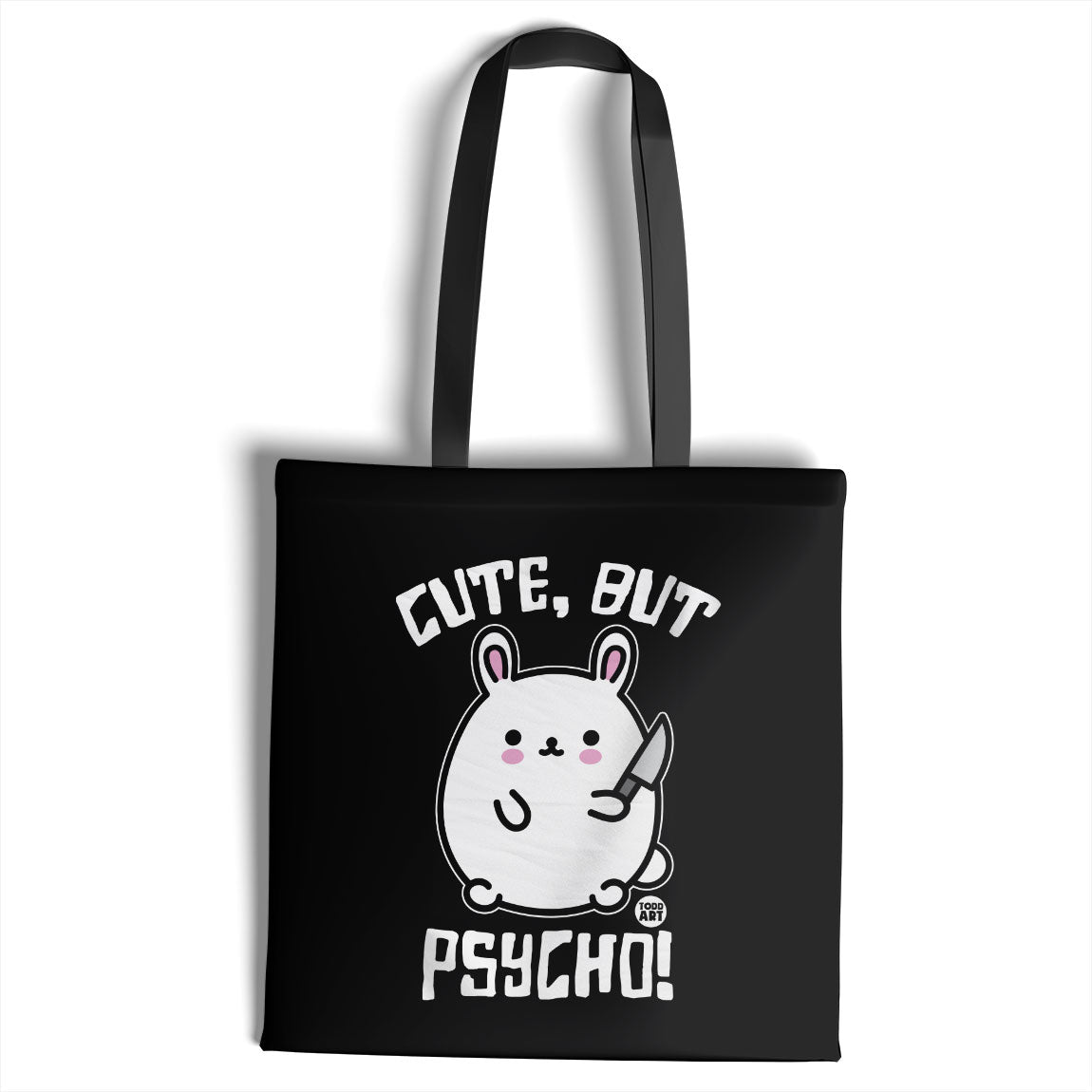 Bad Bunny - Cute But Psycho - ToddArt Tote Bag – Tote bag