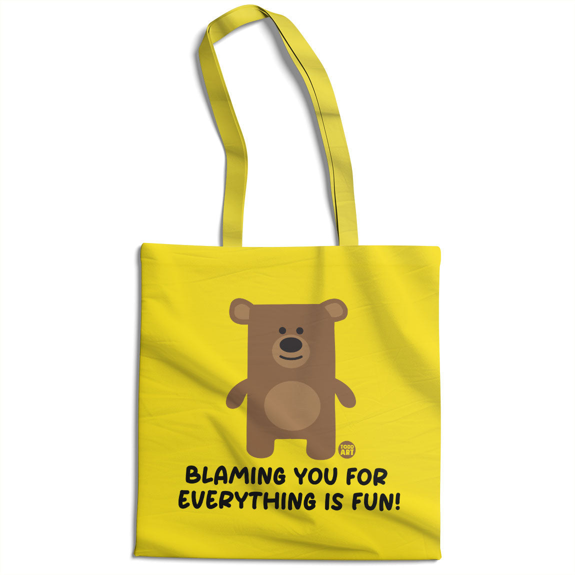 Blaming You For Everything Is Fun - Don't Care Bear Tote Bag – Tote bag