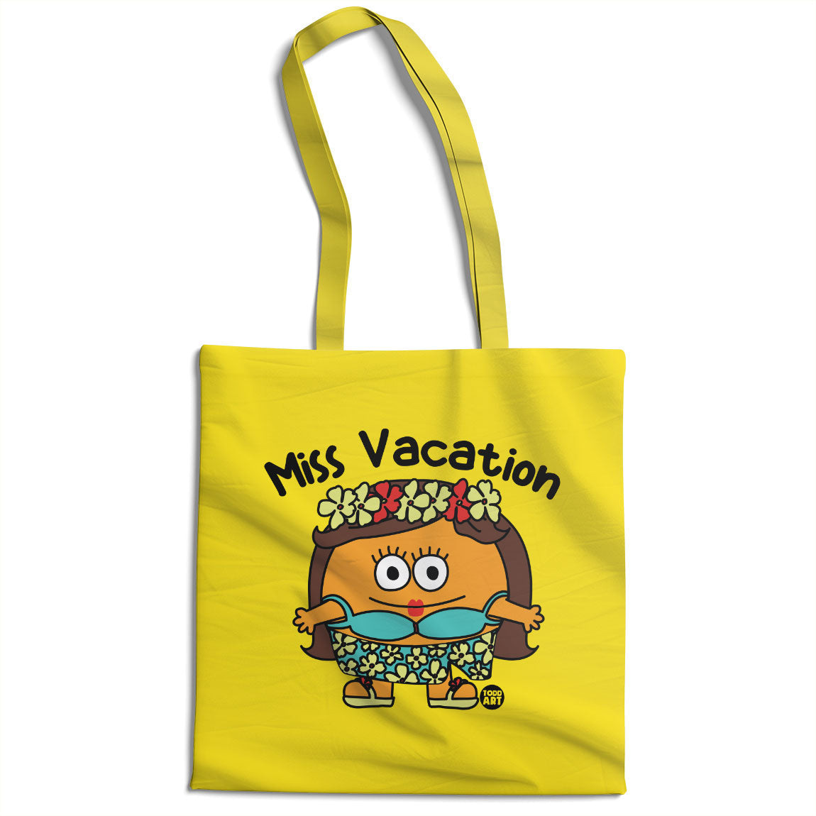 Miss Vacation - ToddArt Tote Bag – Tote bag