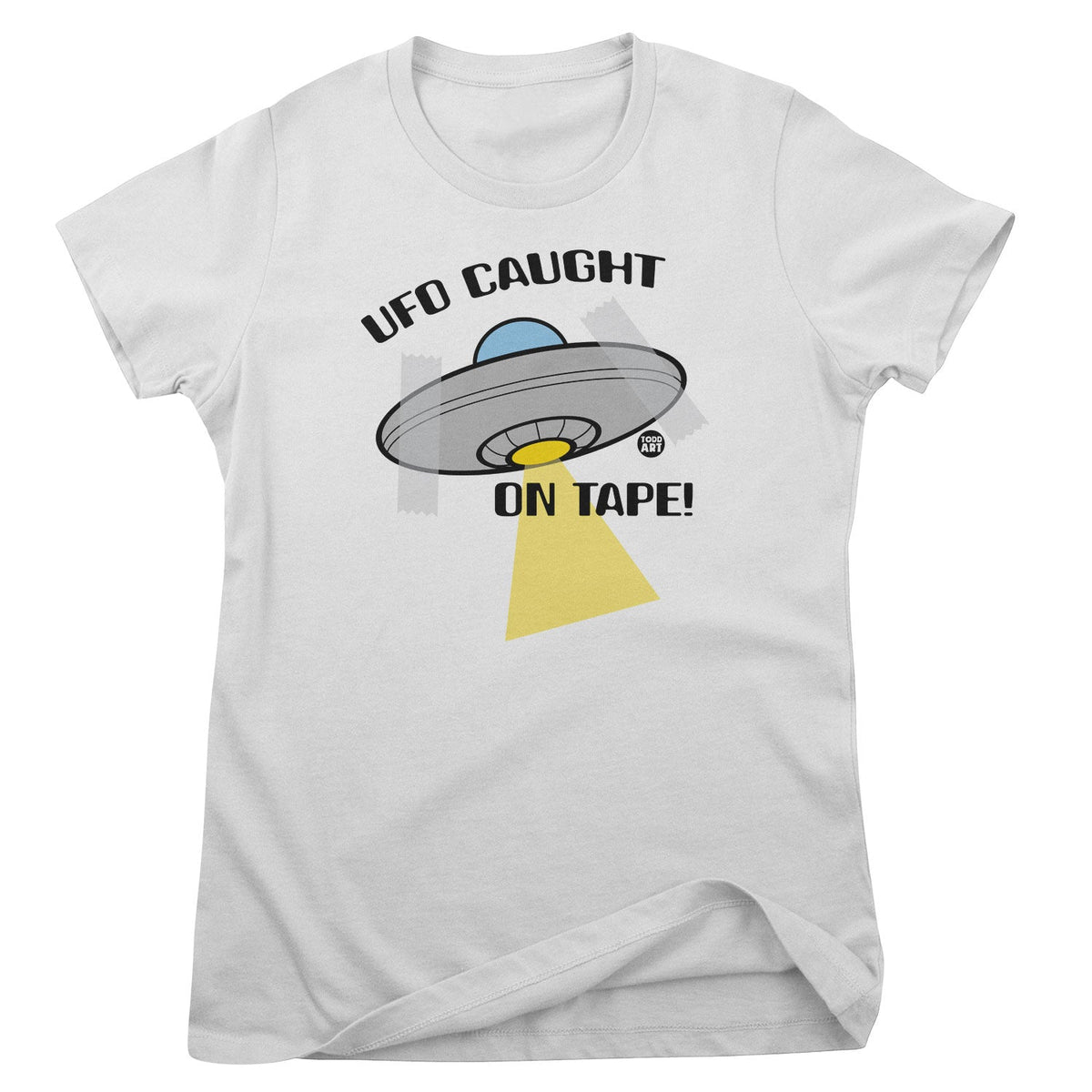 UFO Caught On Tape - ToddArt Girly Tee – T-shirt femme