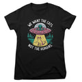 We Want The Cats - Not The Humans - ToddArt Girly Tee – T-shirt femme