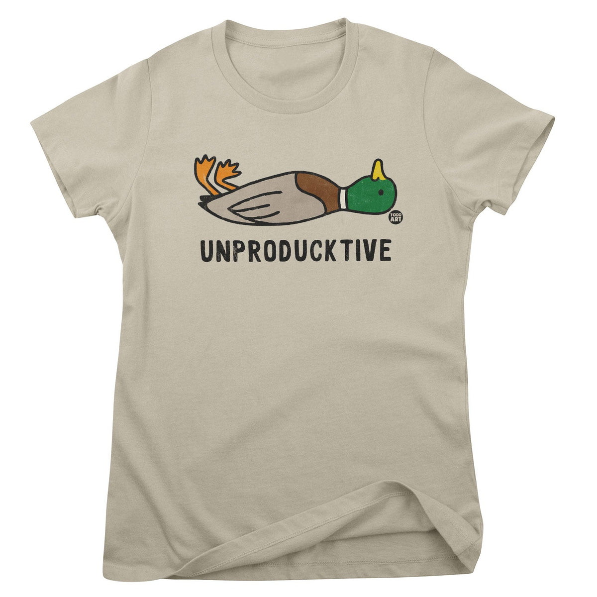 Unproducktive - ToddArt Girly Tee – T-shirt femme