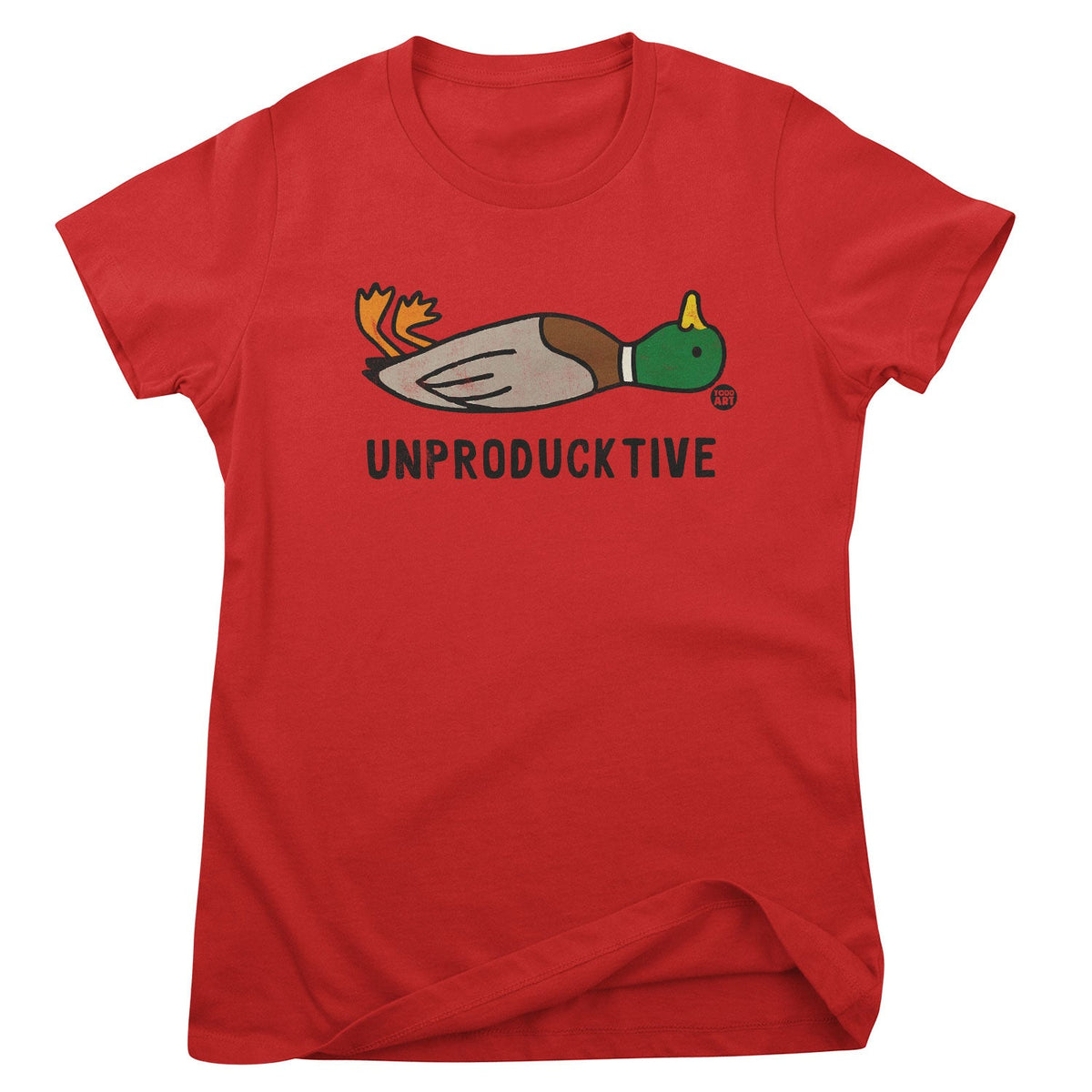Unproducktive - ToddArt Girly Tee – T-shirt femme
