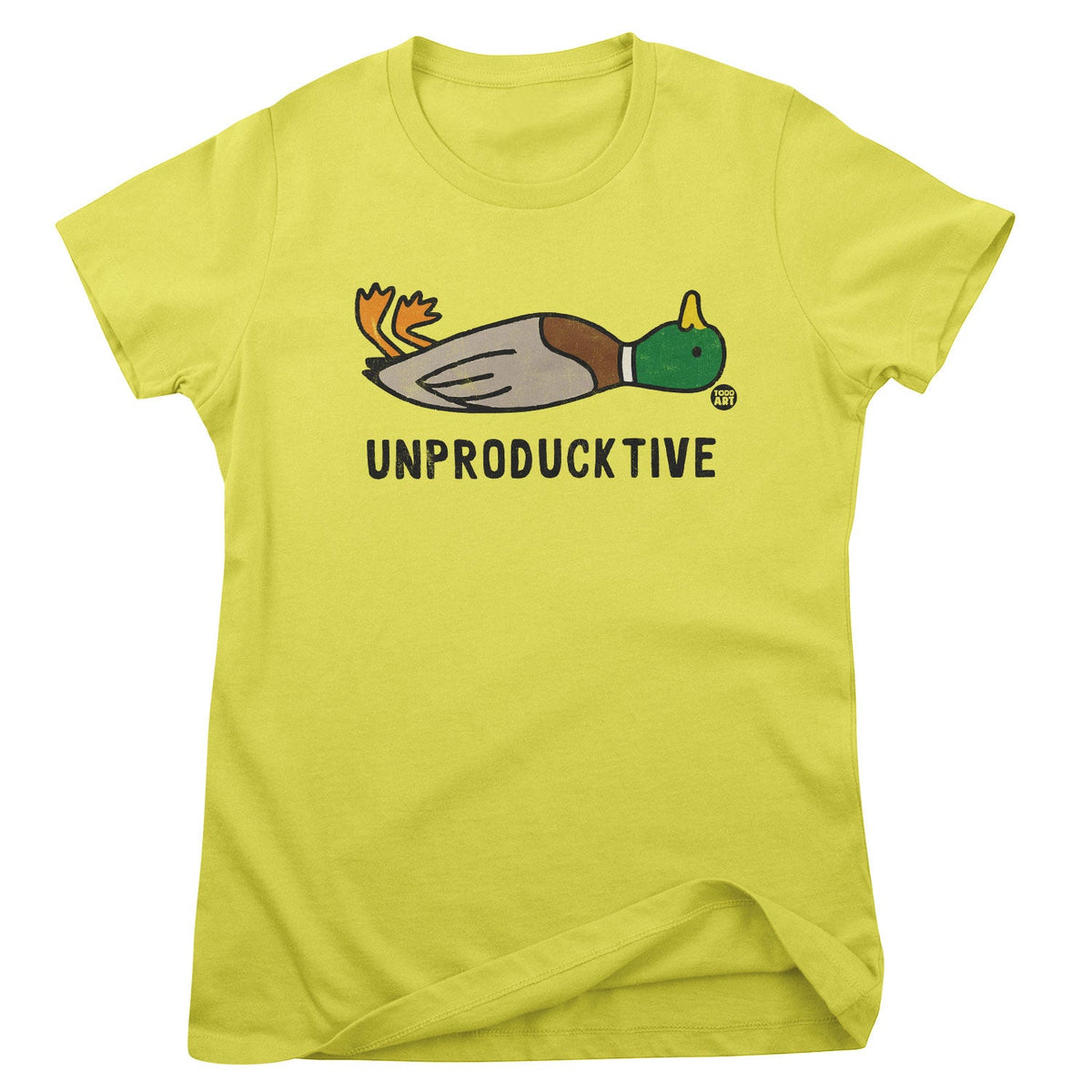 Unproducktive - ToddArt Girly Tee – T-shirt femme