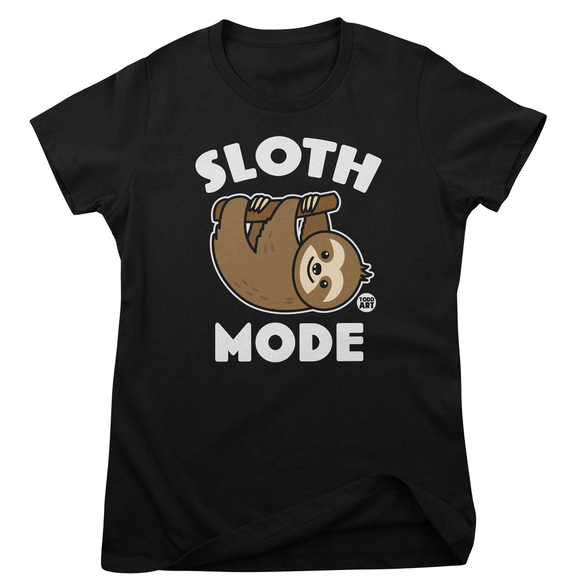 Sloth Mode - ToddArt Girly Tee – T-shirt femme