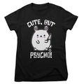 Bad Bunny - Cute But Psycho - ToddArt Girly Tee – T-shirt femme