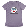 Boys Make Ugly Girls - ToddArt Girly Tee – T-shirt femme