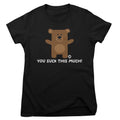 You Suck This Much - Don't Care Bear Girly Tee – T-shirt femme