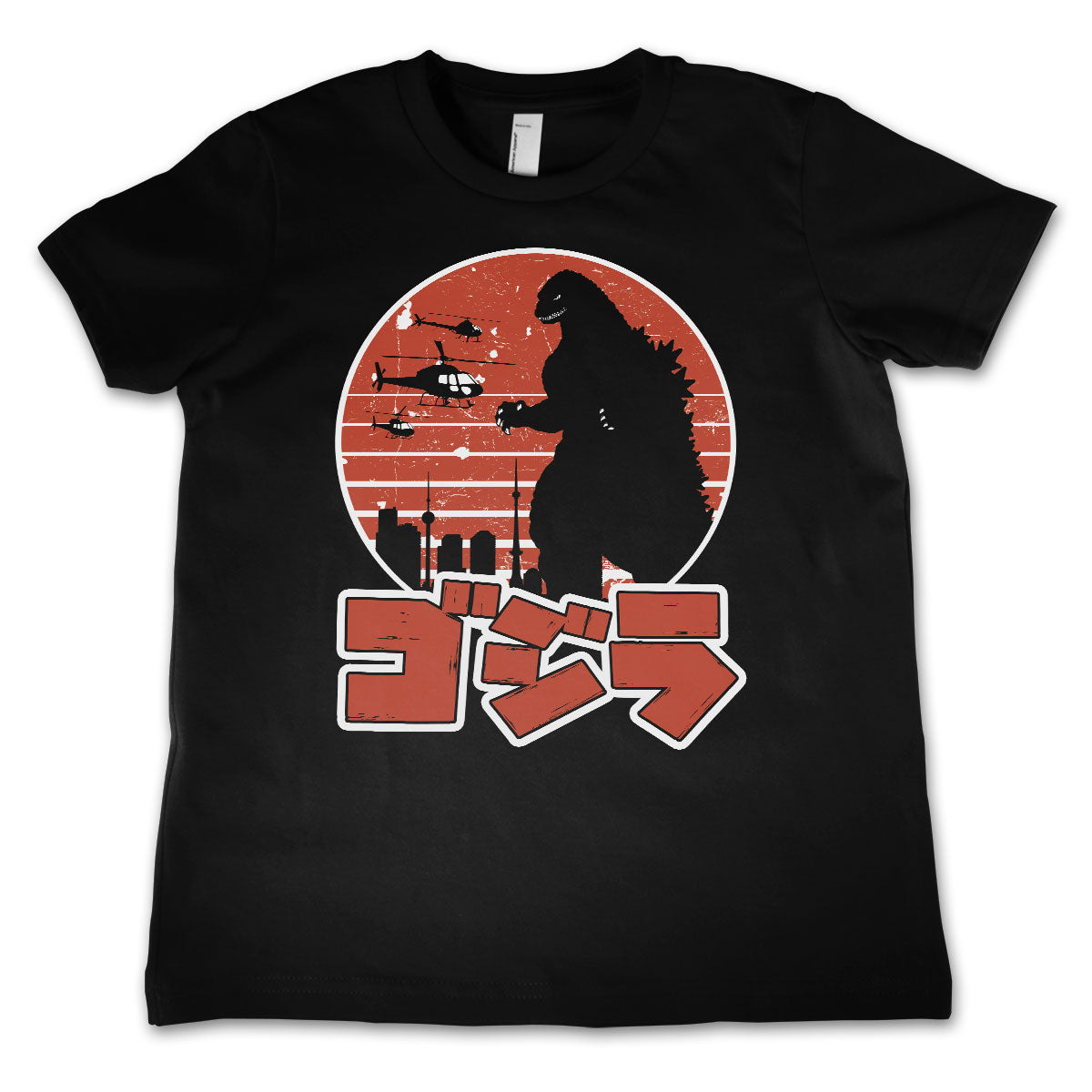 Godzilla Japanese Logo Kids Tee – T-shirt enfant