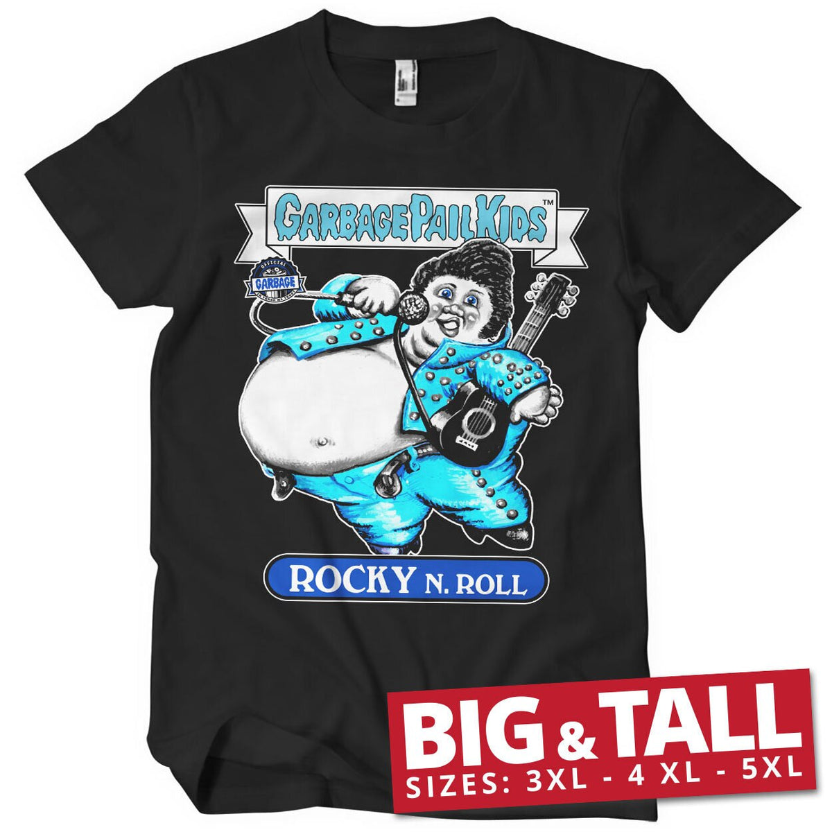 Les Crados - Rocky N. Roll Big & Tall T-Shirt – T-shirt grande taille