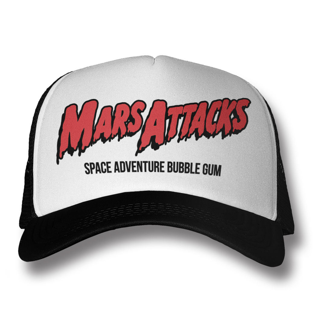 Mars Attacks - Space Adventure Bubble Gum Trucker Cap – Casquette trucker