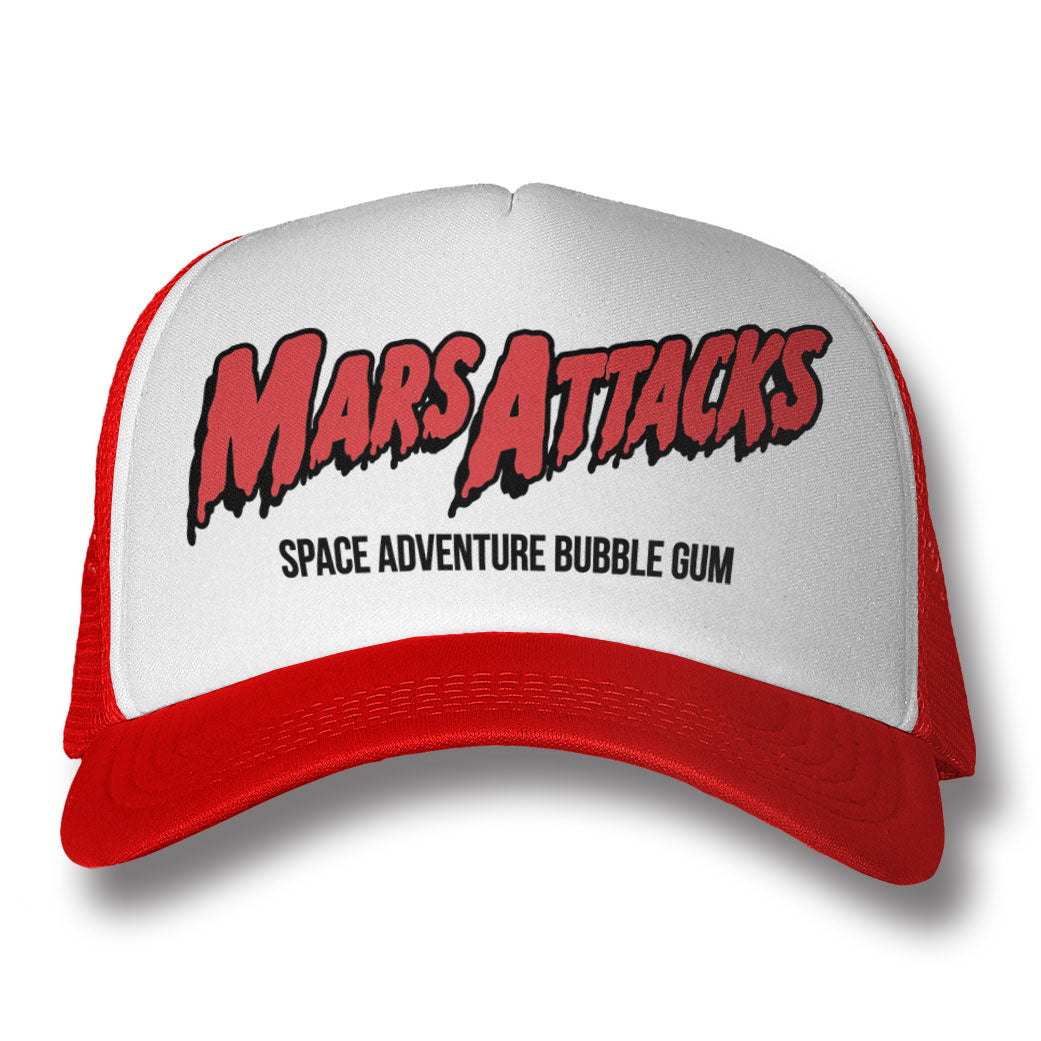 Mars Attacks - Space Adventure Bubble Gum Trucker Cap – Casquette trucker