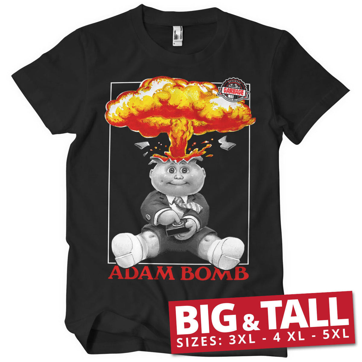 Les Crados - Adam Bomb Big & Tall T-Shirt – T-shirt grande taille