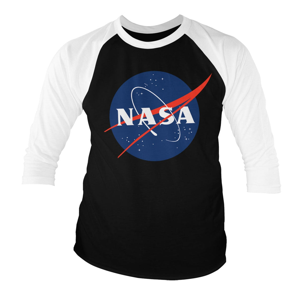 NASA Insignia Baseball 3/4 Sleeve Tee – T-shirt baseball manches 3/4