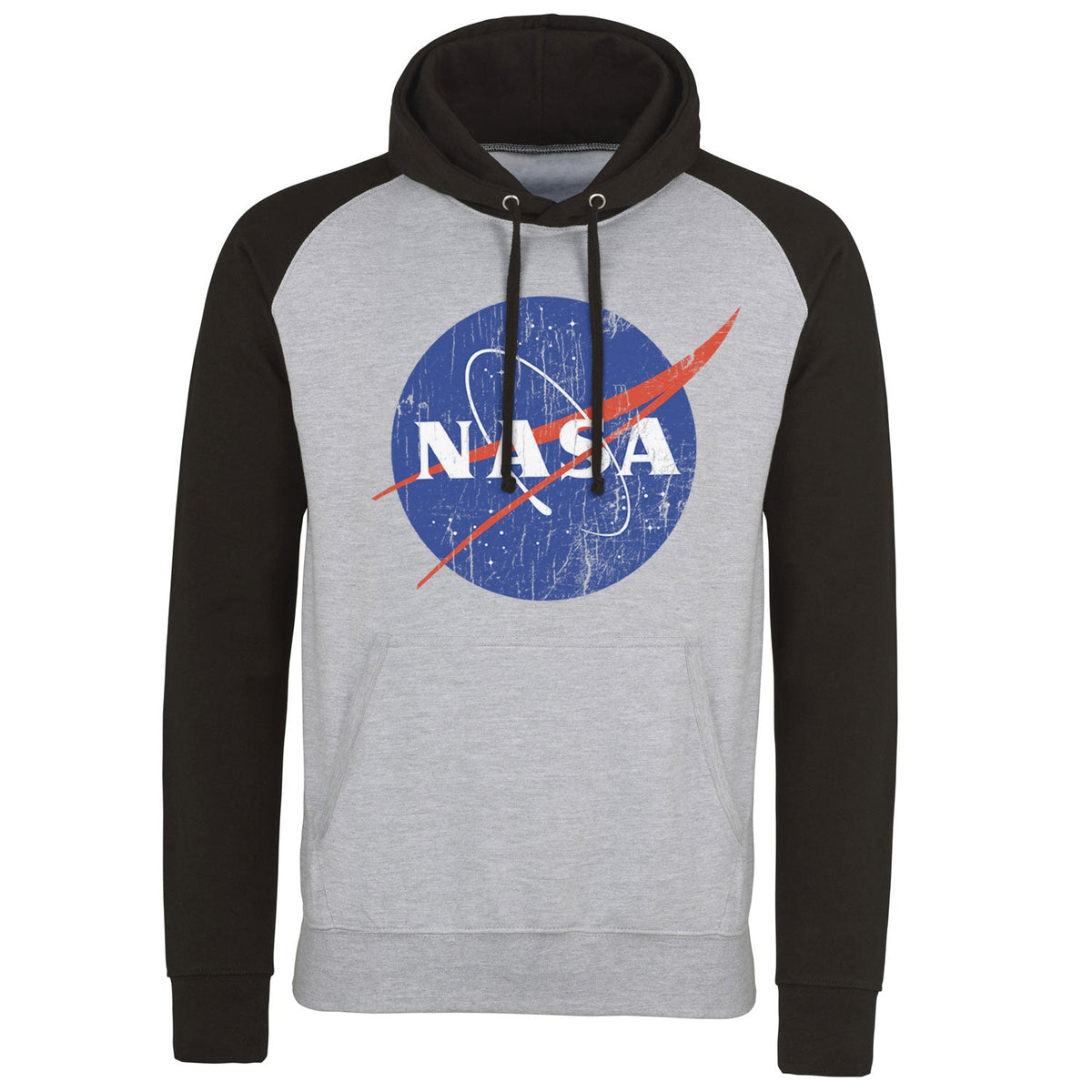 NASA Washed Insignia Baseball Hoodie – Sweat à capuche baseball