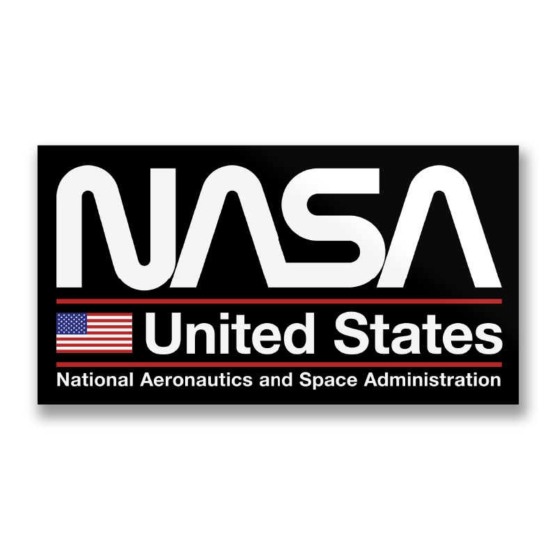 NASA - United States Sticker – Sticker
