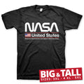 NASA - United States Big & Tall T-Shirt – T-shirt grande taille
