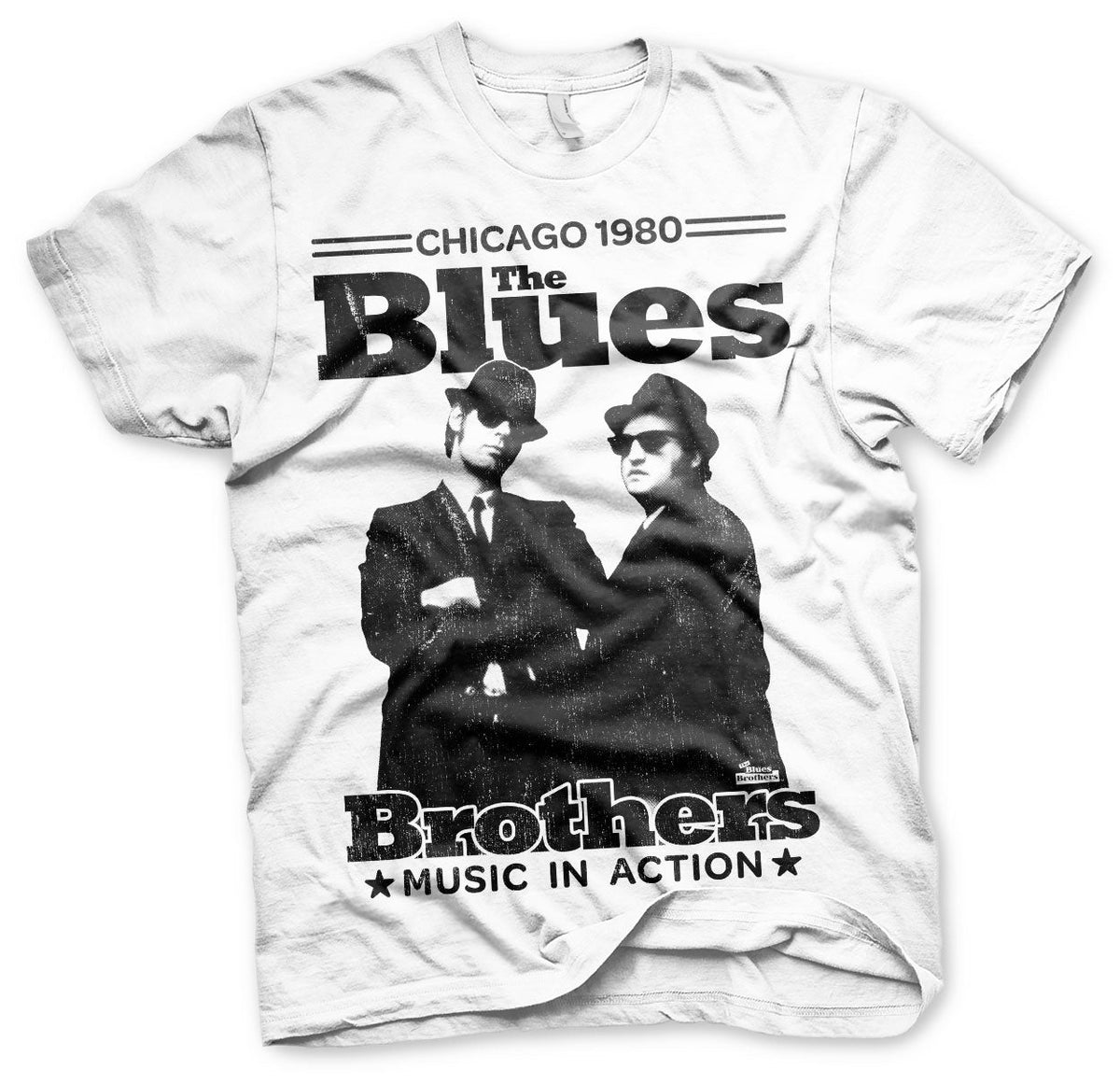 Blues Brothers (Les Blues Brothers) - Chicago 1980 T-Shirt – T-shirt