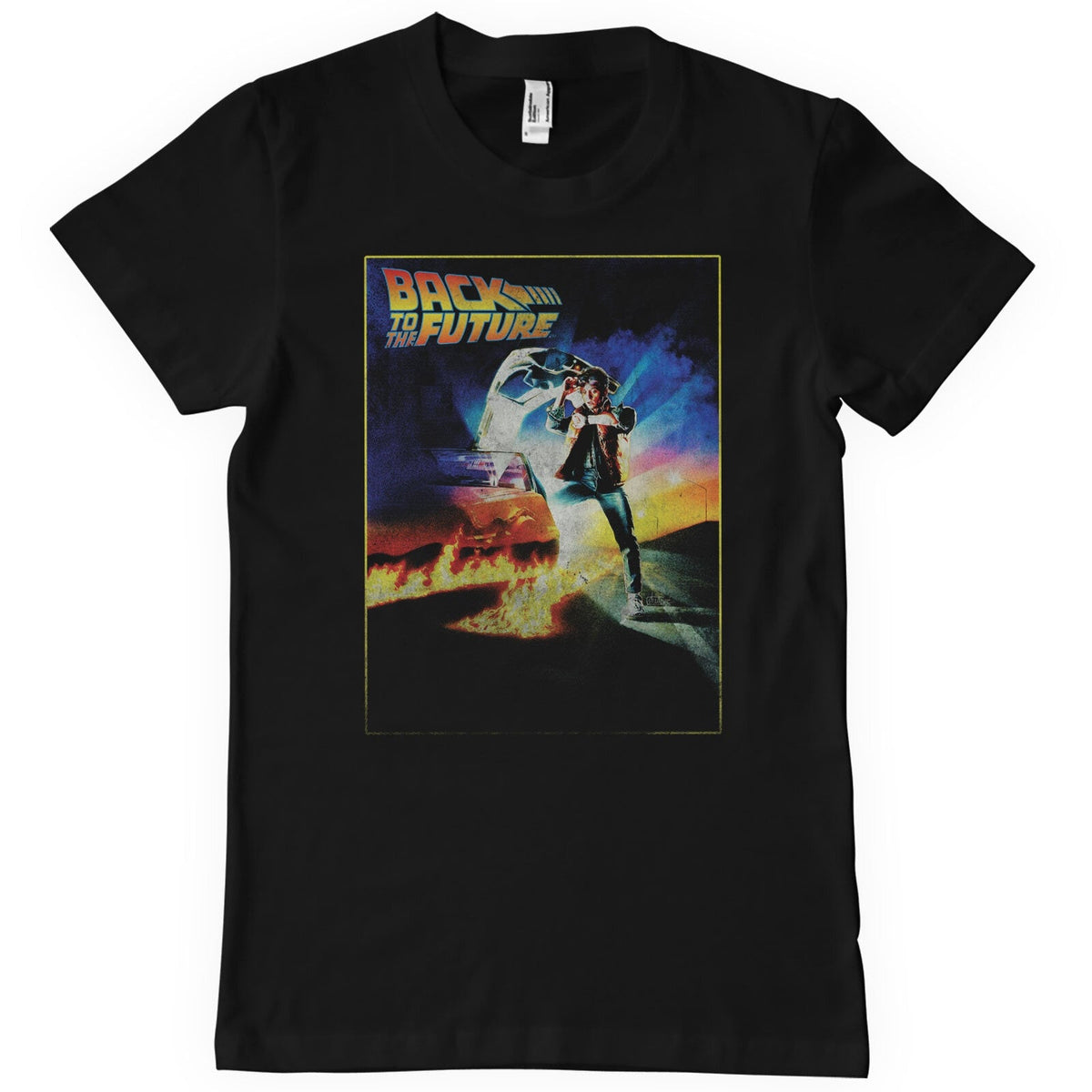 Back To The Future (Retour vers le futur) Vintage Poster T-Shirt – T-shirt