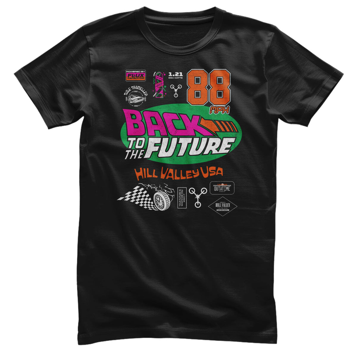 Back To The Future (Retour vers le futur) Icons T-Shirt – T-shirt