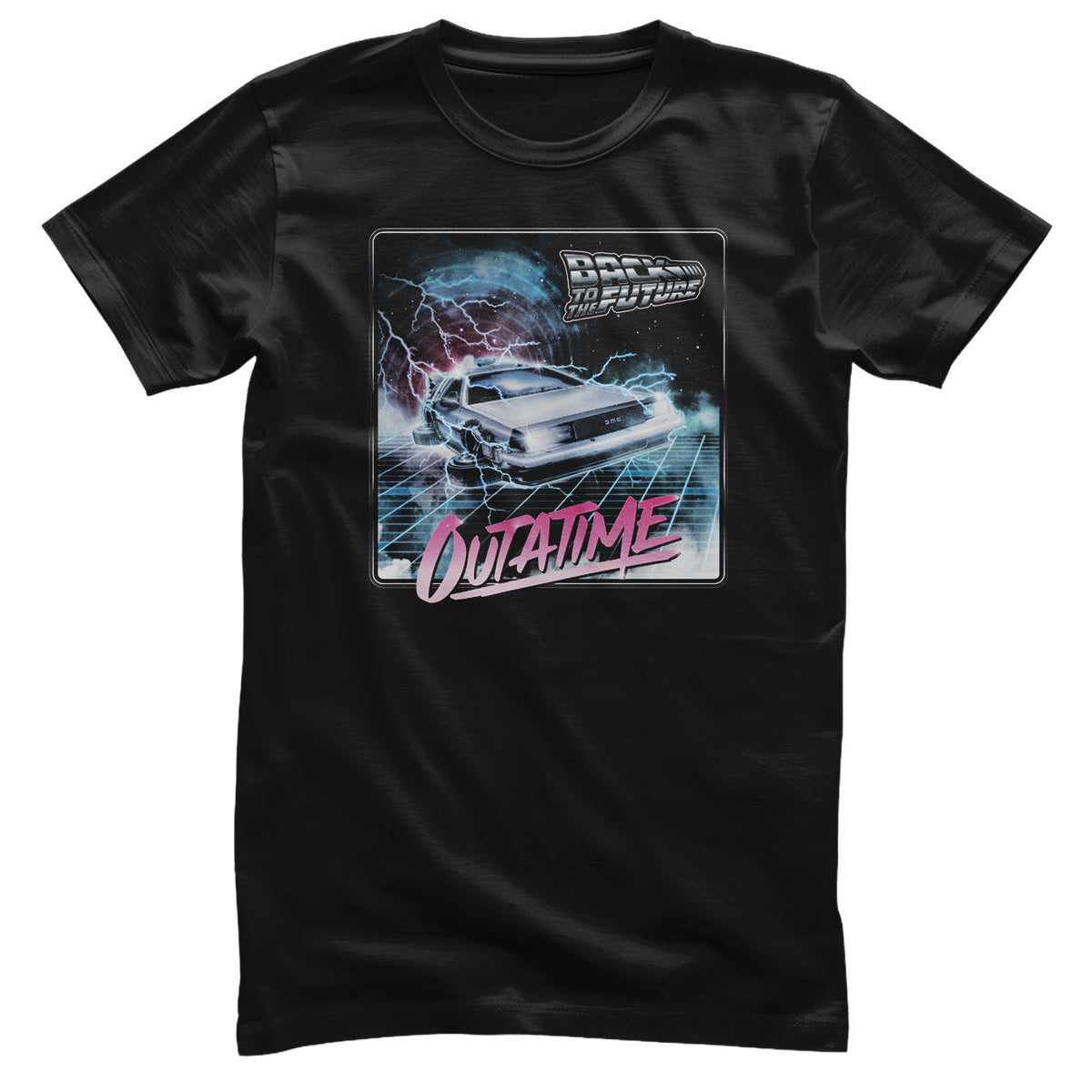 Back To The Future (Retour vers le futur) - 80's Outatime T-Shirt – T-shirt