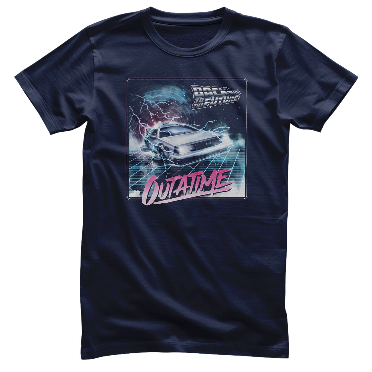 Back To The Future (Retour vers le futur) - 80's Outatime T-Shirt – T-shirt
