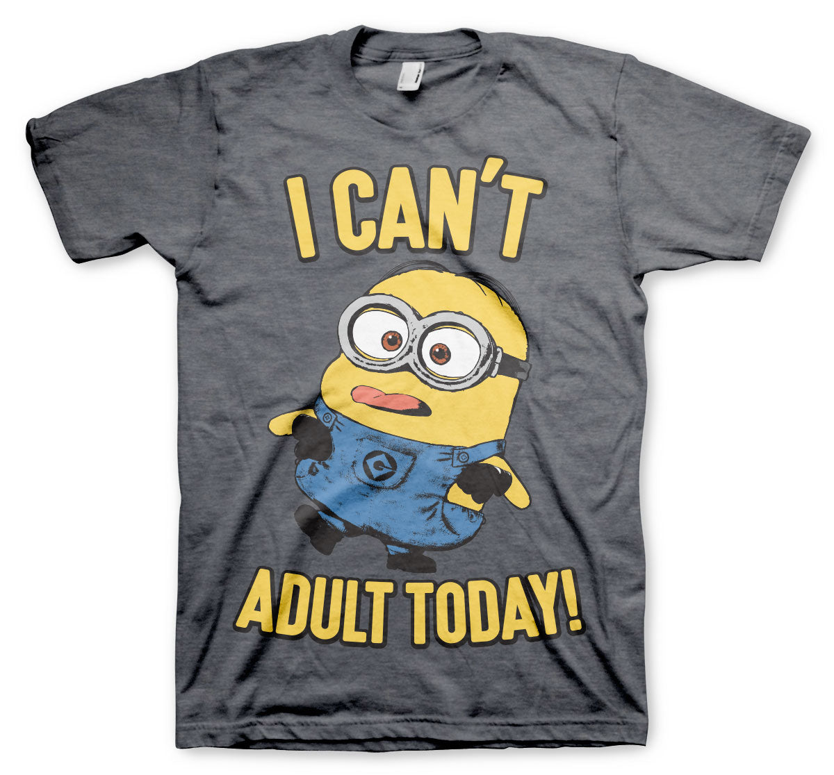 Minions (Les Minions) - I Can't Adult Today T-Shirt – T-shirt